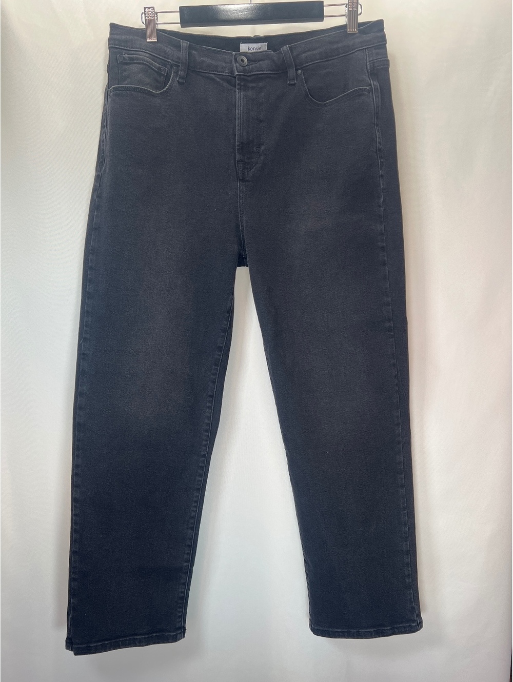 NEW Kensie Black Denim Jeans Women's Size 14